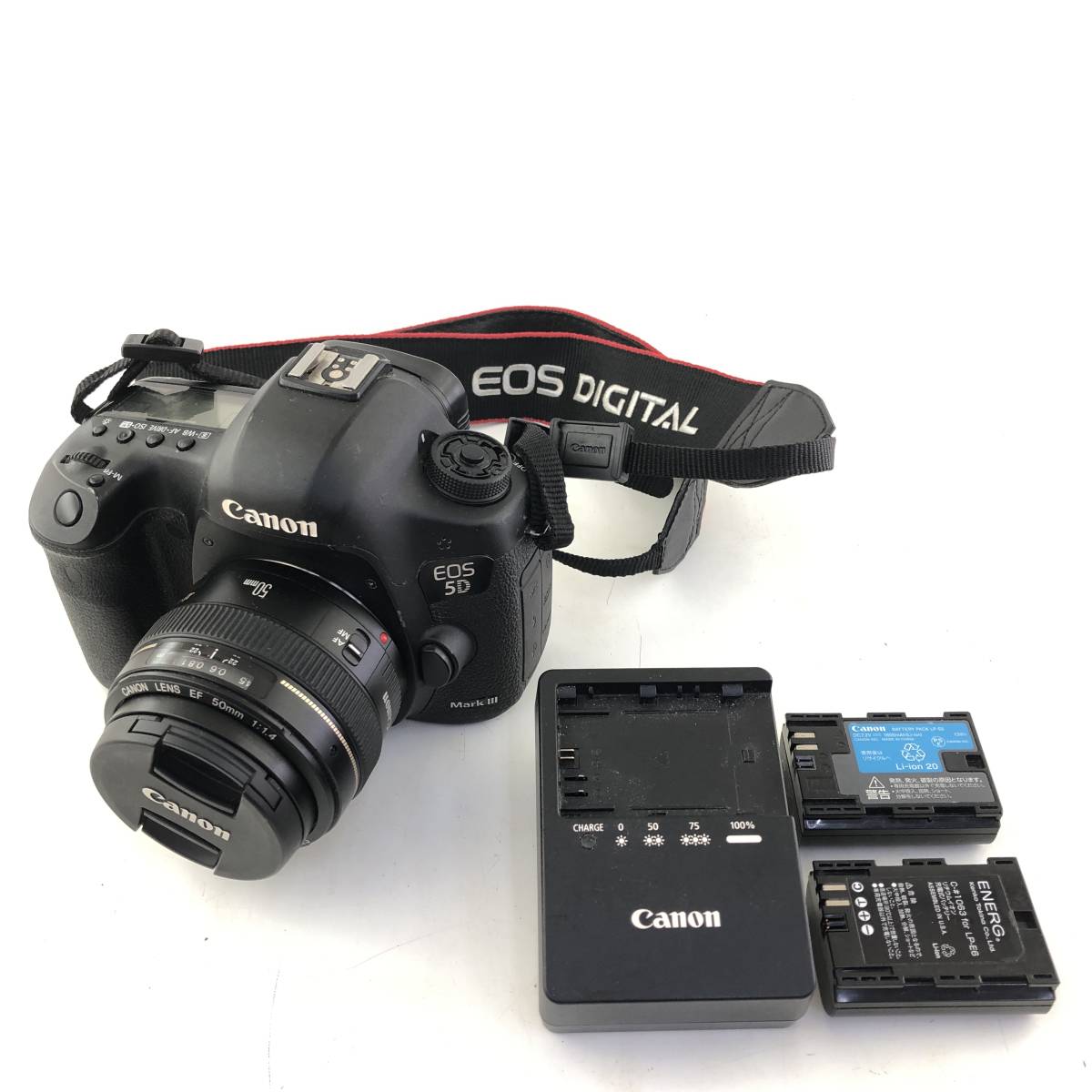 EOS5D マークIII バッテリー２つ チャージャー-