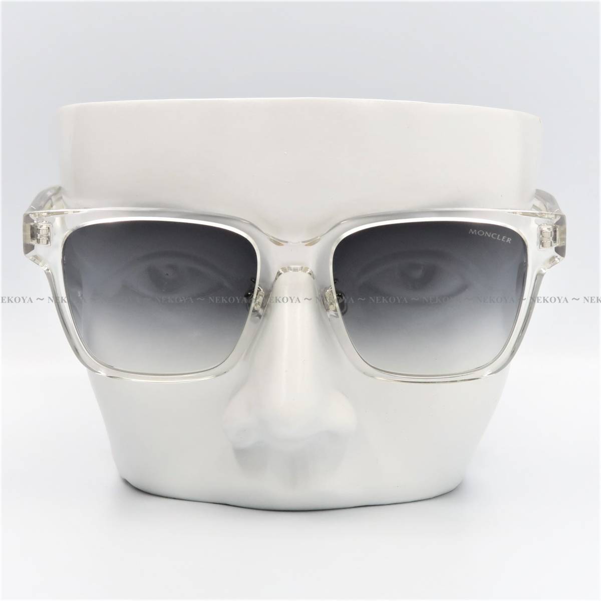 MONCLER ML0235-K 26B サングラス クリア アジアンフィット MONCLER ML0235-K 26B サングラス クリア アジアンフィット