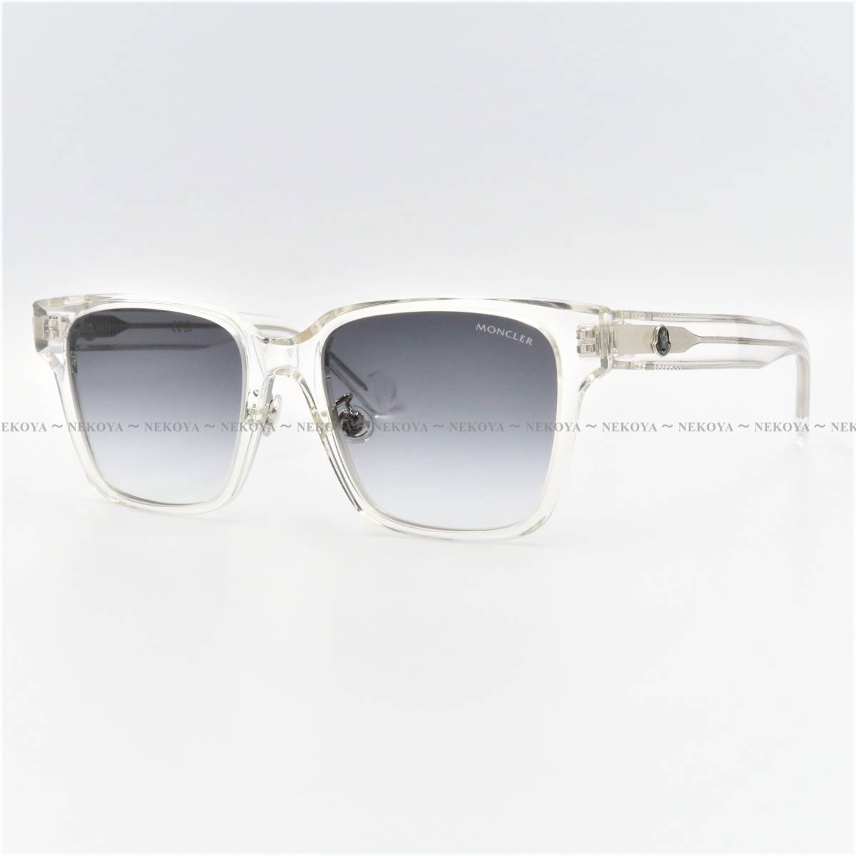 MONCLER ML0235-K 26B サングラス クリア アジアンフィット MONCLER ML0235-K 26B サングラス クリア アジアンフィット