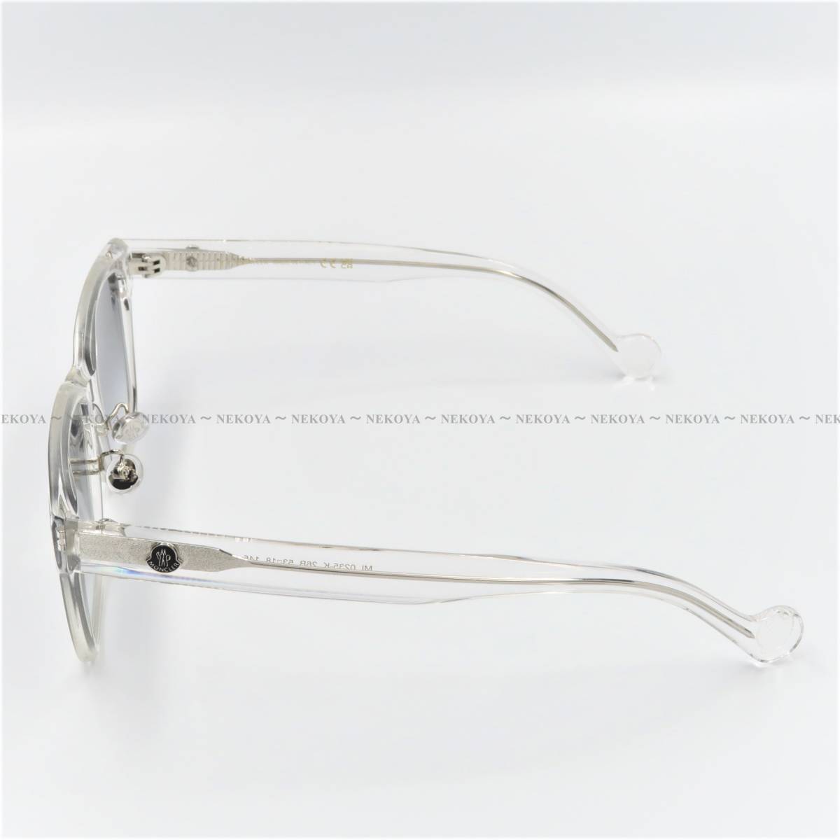 MONCLER ML0235-K 26B サングラス クリア アジアンフィット MONCLER ML0235-K 26B サングラス クリア アジアンフィット