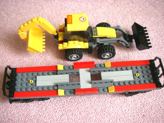 LEGO レゴ 60098 パワフル貨物列車 トレイン ショベルカー 重機 運搬機