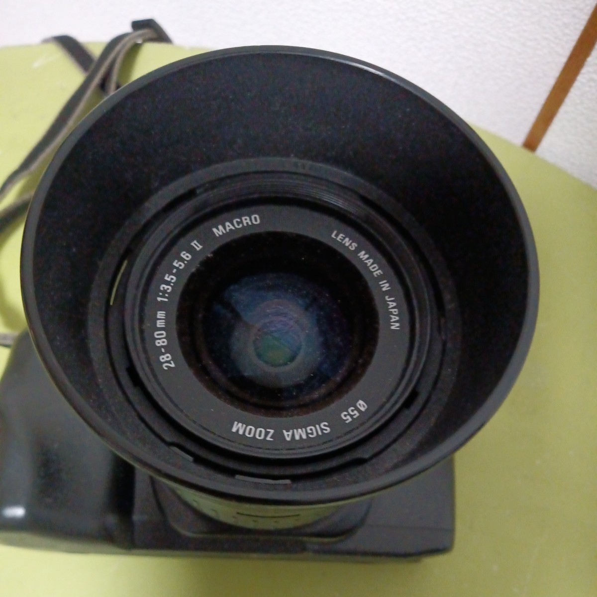 CanonキヤノンEOS 750QD フイルムカメラ。望遠28−80mm MACROSIGMAzoom 動作確認済み。カメラ、全く知識無し、配送料無料で。_画像10