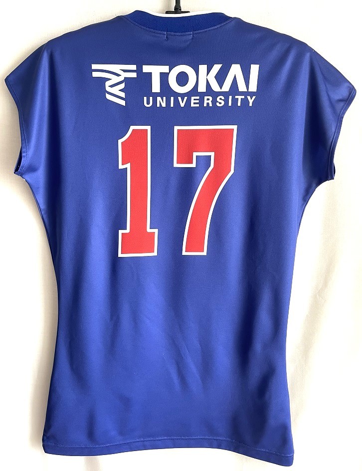 アシックス 東海大学 女子バレーボール部 ユニフォーム XO(シャツ
