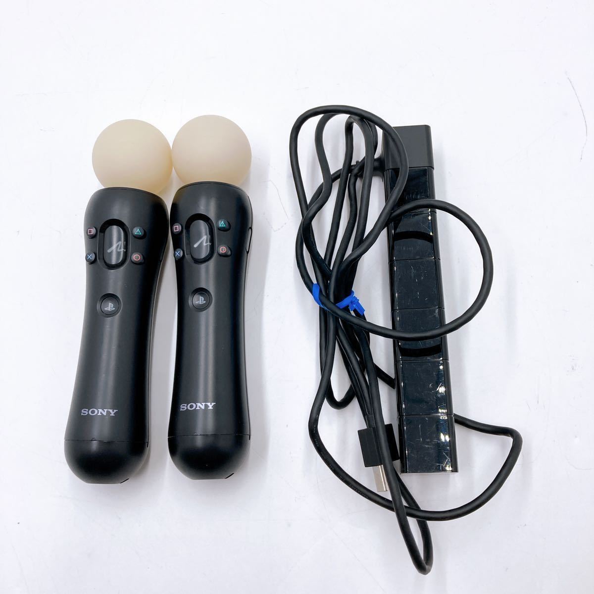PlayStation Move モーションコントローラー 2個 PlayStation Camera CECH-ZCM1J CUH-ZEY1J PSVR PS3 PS4 PS5 対応 ジャンク 動作未確認 ps3,ps4,psvr,move,モーションコントローラー,ムーブ,カメラ