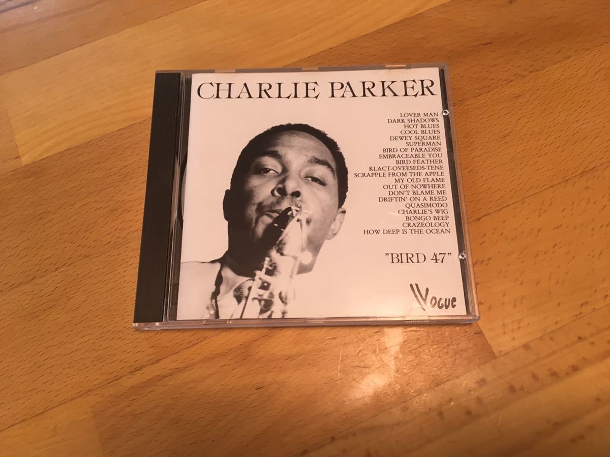 （仏蘭西盤／グレー盤）Charlie Parker / Bird 47(Made in France by PDO)フランス／全面アルミ蒸着／Full Silver (Vogue : 655607)_画像3