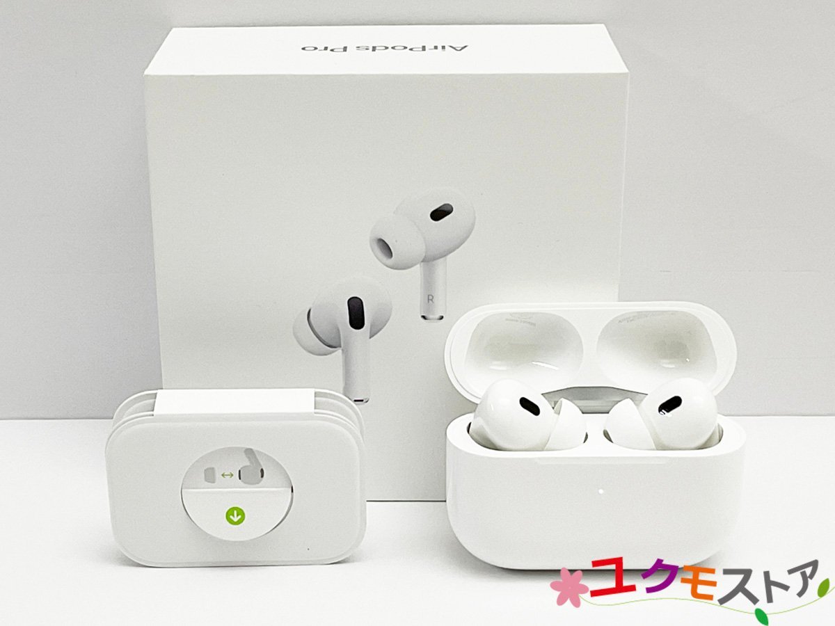 開始価格1円 Apple AirPods Pro 第2世代 MQD83J/A A2698 A2699 A2700 アップル エアポッド プロ