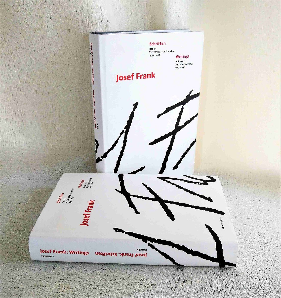 2冊セット ヨーゼフ・フランク Josef Frank Writings Vol.1 and 2 洋書 886ページ モダンデザイン/建築/家具