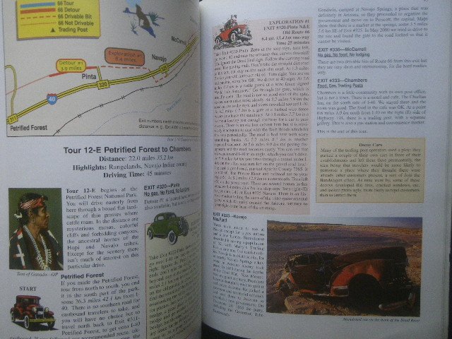 ルート66 アリゾナ州横断 旅行ガイド 洋書 Route 66 Across Arizona アメリカン・ハイウェイ/アメ車 ツアー/ダイナー/ネオン看板/地図_画像3