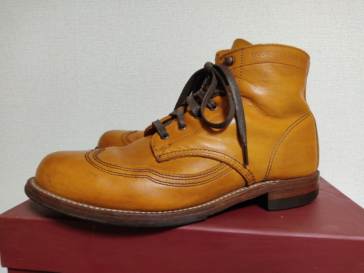 ウルヴァリン 1000マイルブーツ WOLVERINE 1000MILE BOOT サイズ US9D