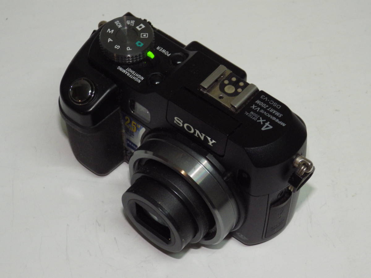 大好き □中古美品コンパクトデジカメ DSC-V3◇ナイトショット◇動作