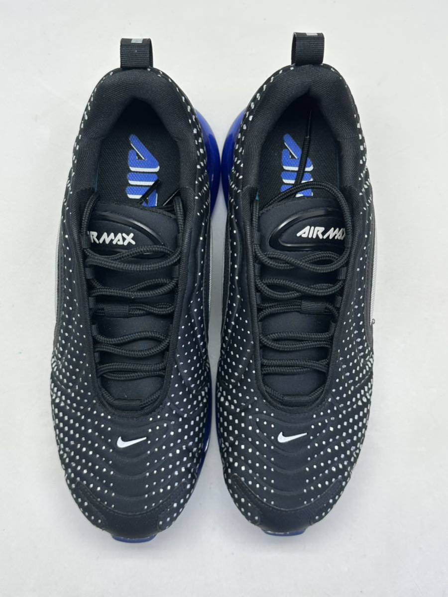 NIKE ナイキ AIR MAX 720 ブラック レーサーブルー サイズ 26.5cm 外箱