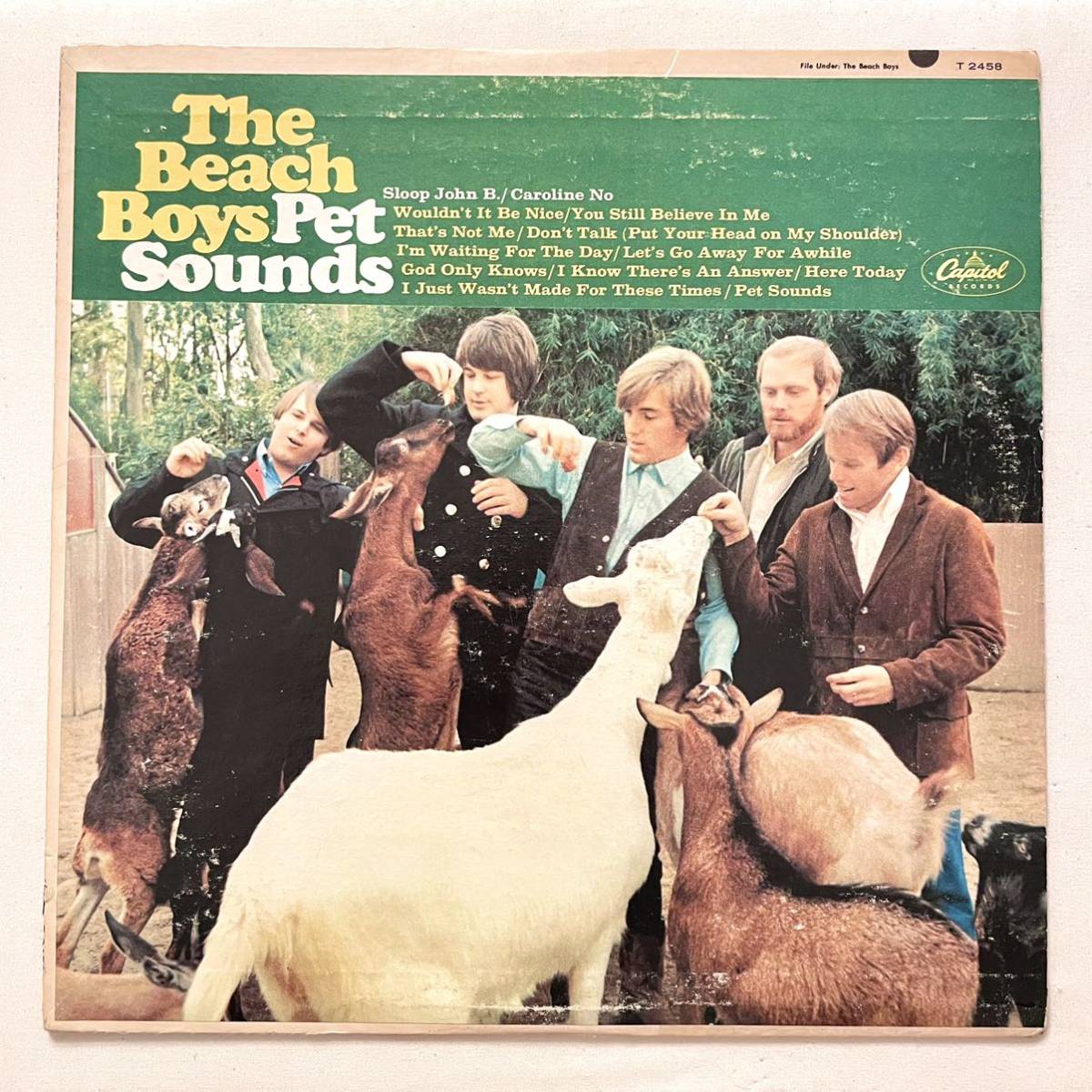 USorg MONO THE BEACH BOYS PET SOUNDS USオリジナル盤 LP CAPITOL T