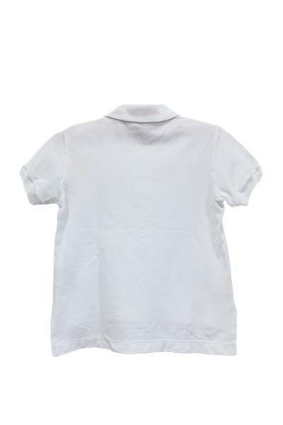 [ б/у ]MIKIHOUSE Miki House ребенок одежда Kids мужчина рубашка-поло белый 110cm короткий рукав 
