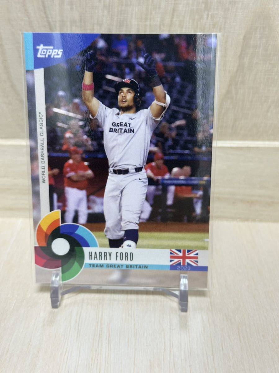 26 Harry Ford, Great Britain 2023 TOPPS WORLD BASEBALL CLASSIC
