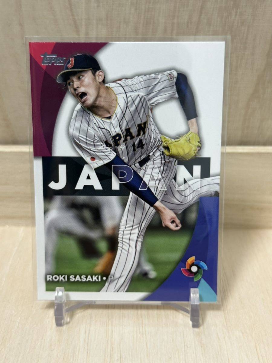 72%以上節約 佐々木朗希 2023 Topps インサート Series WBC スポーツ