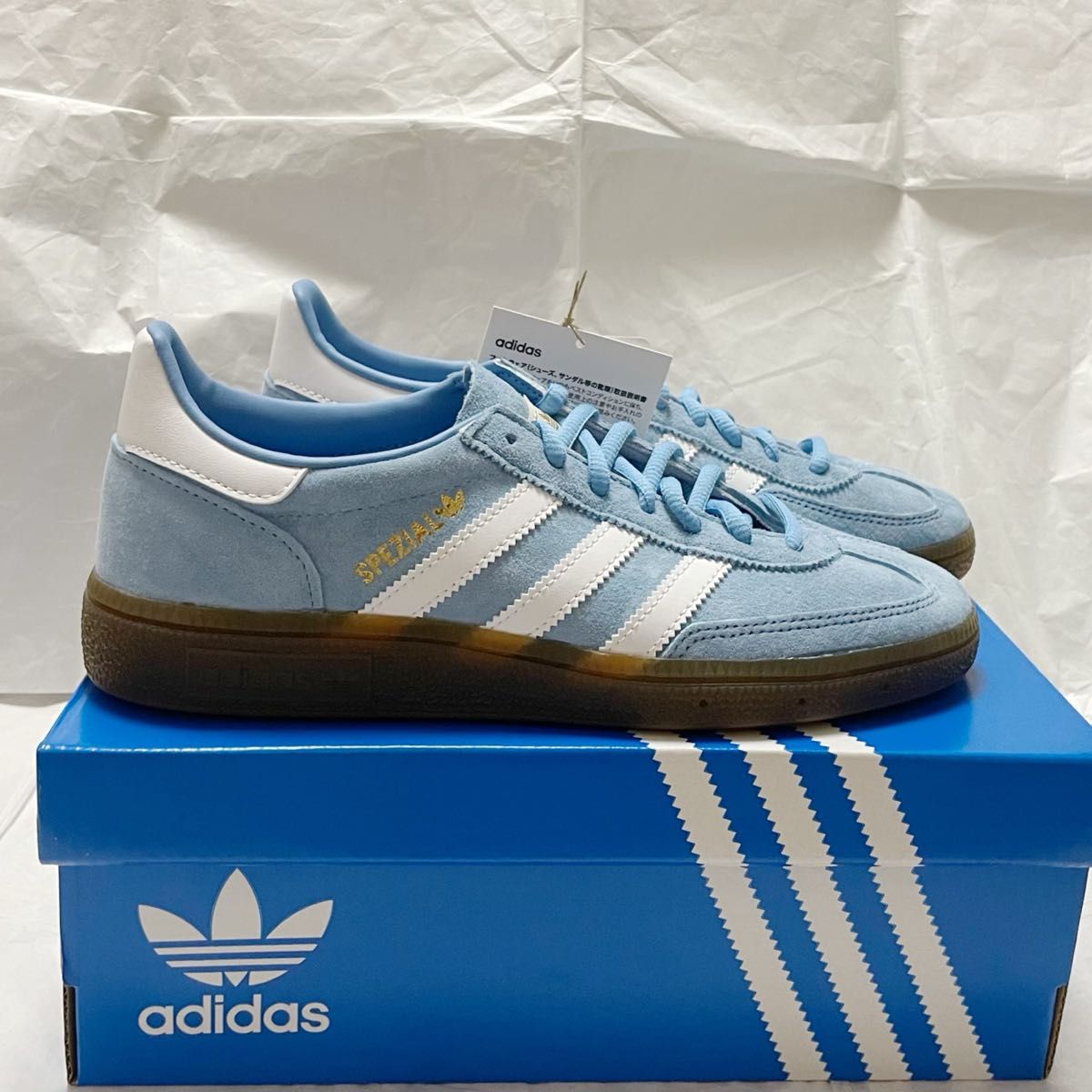 adidas Handball Spezial Light Blue 水色