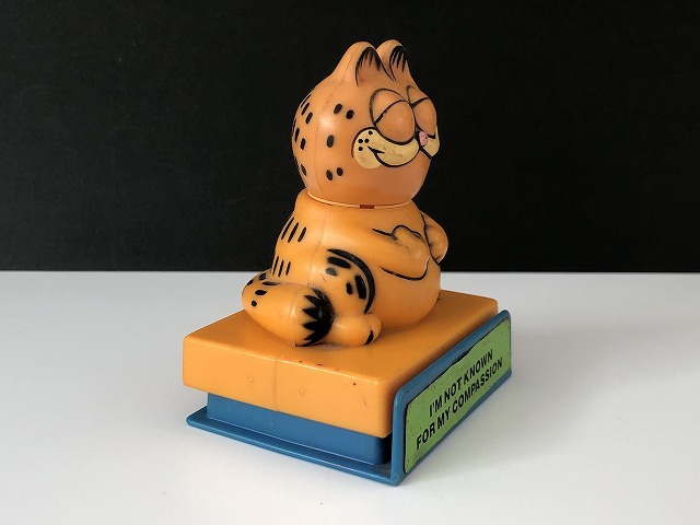 1980s USA ヴィンテージ ガーフィールド PUSH TOY Garfield vintage [ga-478]