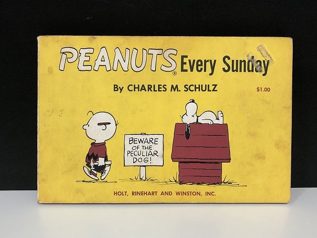 1960's ヴィンテージ PEANUTS BOOK コミック 本 1960年代 洋書 vintage スヌーピー チャーリーブラウン [pe-890]_画像1