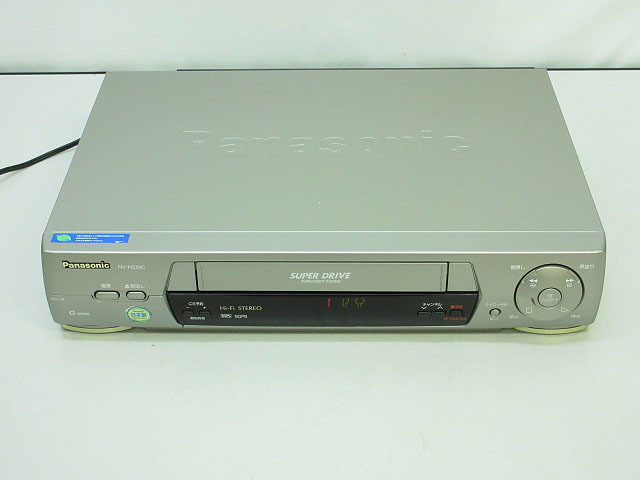 ★sz0932　パナソニック　ビデオデッキ　NV-H230G　Panasonic　VHS　Hi-Fi STEREO　ハイファイステレオ　G-CODE　動作確認済★_画像1