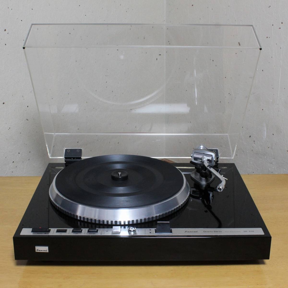 レコードプレーヤー SANSUI SR-838 クォーツロック ターンテーブル