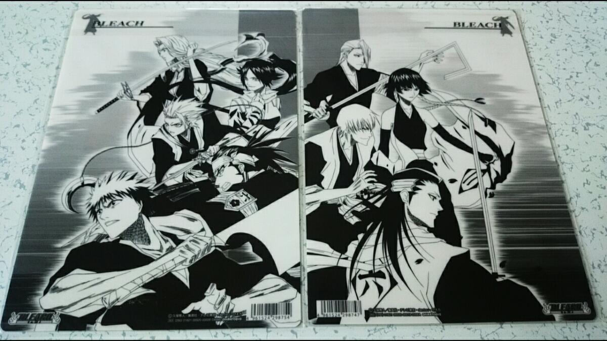 即決 2枚組 BLEACH 久保帯人 新品 下敷き 週刊少年ジャンプ ブリーチ _画像2