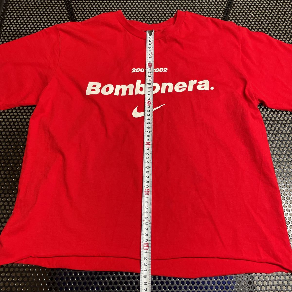 レア ナイキ NIKE ソフ soph fcrb 2001 2002 bombonera 半袖 Tシャツ 赤 レッド スソカットされてますbristol_画像5