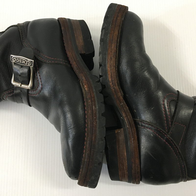 TEI【中古品】 WESCO CUSTOM BOSS VIBRAM＃100 赤ライニング エンジニアブーツ ウェスコ ボス ビブラムソール 〈164-230708-TS-12-TEI〉の画像9