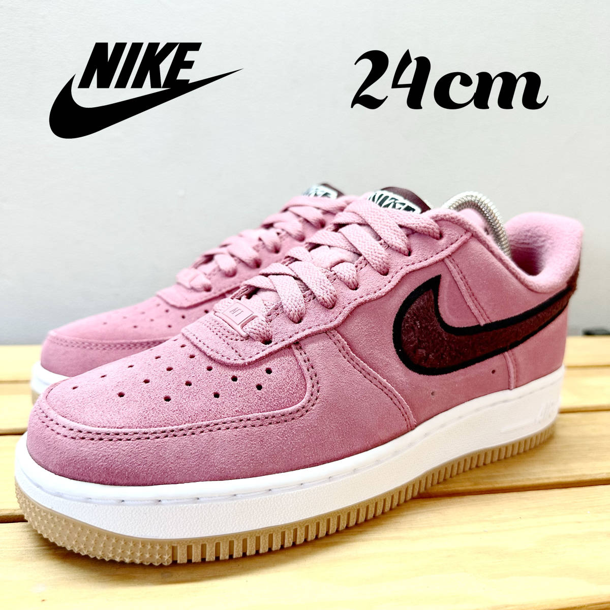 極美品 NIKE NIKE AIR FORCE 1 DESERT BERRY ナイキ エアフォース 1