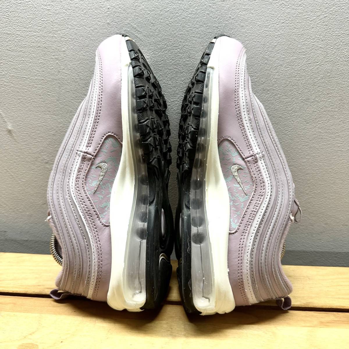 Yahoo!オークション - 美品 NIKE AIR MAX 97 PLUM FOG ナ...