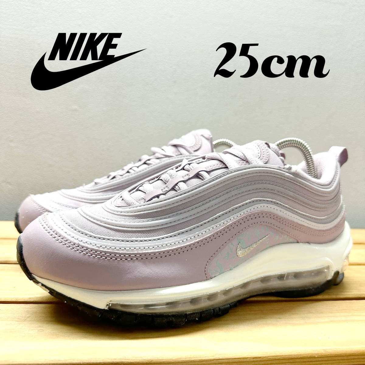 Yahoo!オークション - 美品 NIKE AIR MAX 97 PLUM FOG ナ...