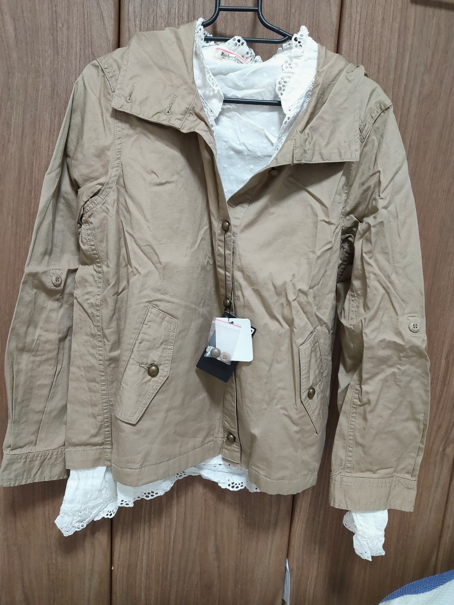[ бесплатная доставка ] исключительный с биркой Mod's Coat весеннее пальто RODEOCROWNS Rodeo Crowns BEG размер 2 обычная цена 14.490 иен блуза есть 