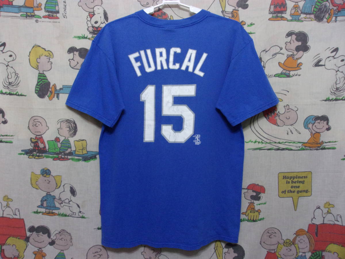MLB Los Angeles Dodgers Rafael Furcal 15 Tシャツ L ロサンゼルス