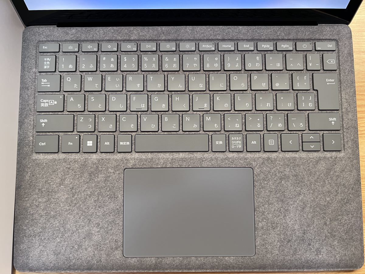極美品Microsoft Surface Laptop 5 プラチナR8N-00020 12世代Intel