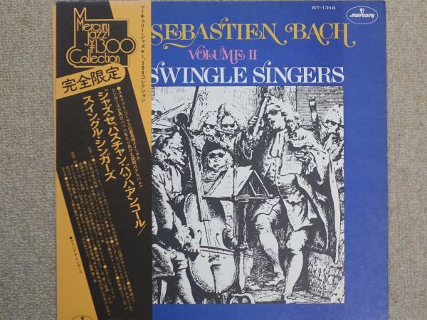 【JAZZ LP】『ジャズ・セバスチャン・バッハ・アンコール』（JAZZ SEBASTIEN BACH Vol.2）／ スイングル・シンガーズ　　 Mercury　BT-1316_画像1