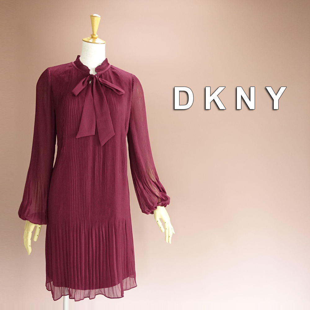 魅了 パーティドレス ワンピース シフォン 紫 ダナキャラン 4/9号 DKNY 新品 長袖 華48H1202 発表会 フォーマル オフィス 披露宴 二次会 結婚式 Mサイズ 魅了 パーティドレス ワンピース シフォン 紫 ダナキャラン 4/9号 DKNY 新品 長袖 華48H1202 発表会 フォーマル オフィス 披露宴 二次会 結婚式 Mサイズ