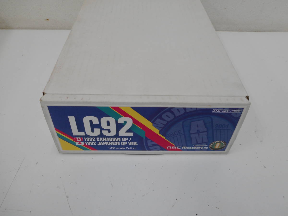 未使用 未開封 Amc models LC92 １/20 1992 カナダGP／日本GP VER