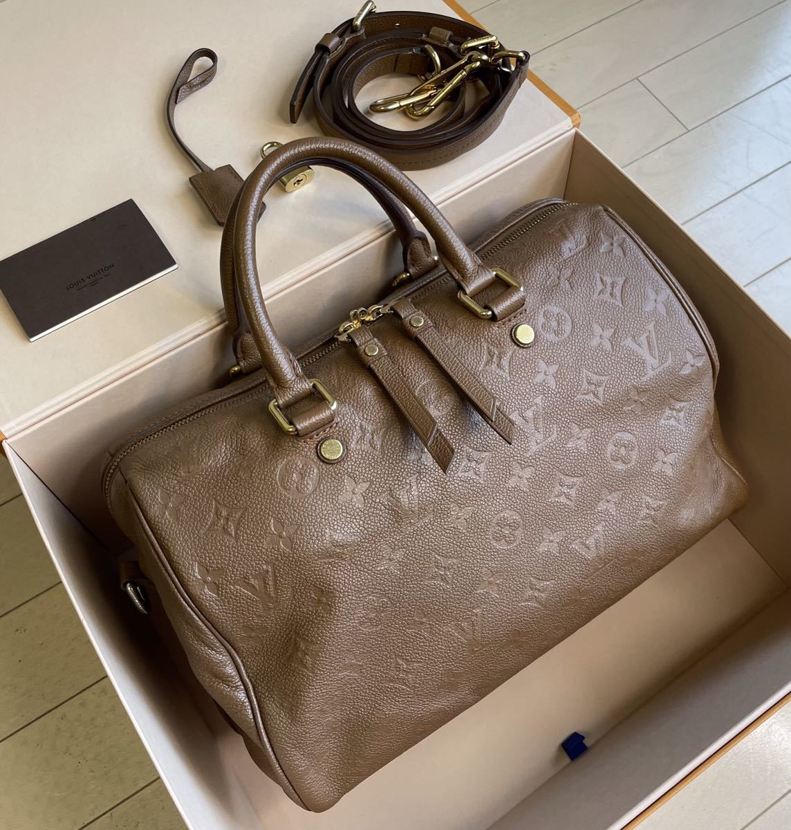 Louis Vuitton Speedy Bandlier 30 アンプラント