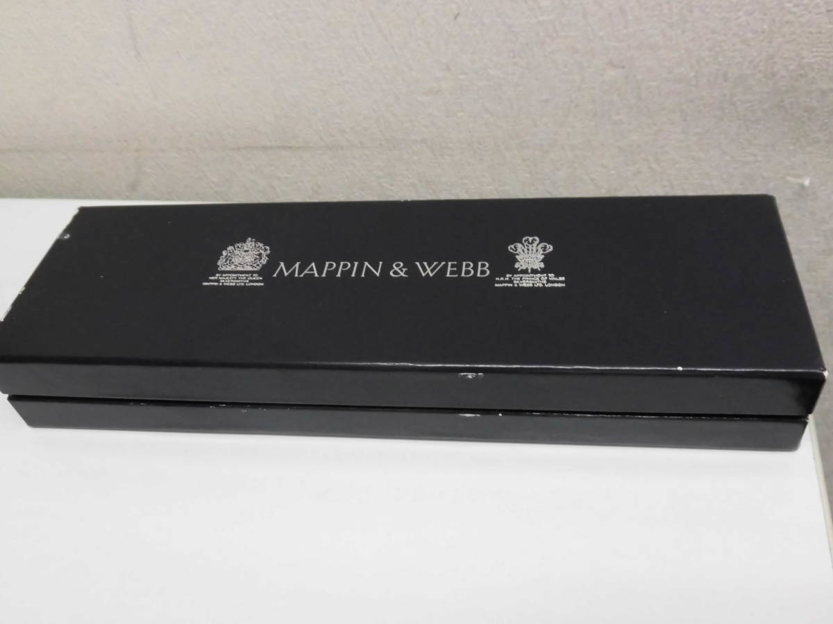 MAPPIN＆WEBB製圖和網紙刀銀純銀 原文:MAPPIN＆WEBB　マッピン＆ウェッブ　ペーパーナイフ　銀製　スターリングシルバー