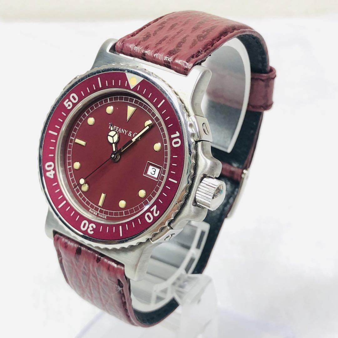 未使用同様品】TIFFANY&Co. ティファニー 腕時計 M0710 メンズ