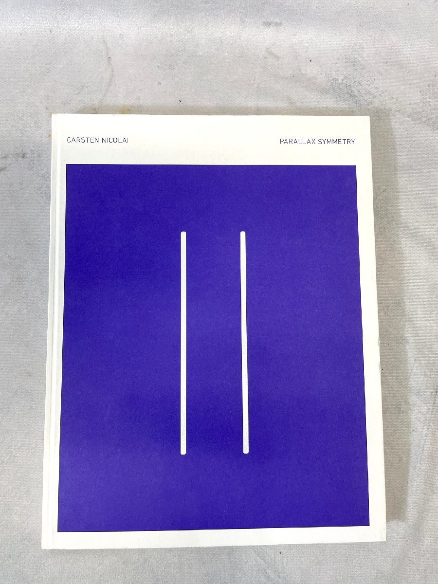 TS4680_Ts◆モデルR展示品◆洋書◆写真集◆PARALLAX SYMMETRY◆CARSTEN NICOLAL◆W255 H330 D20◆_画像1