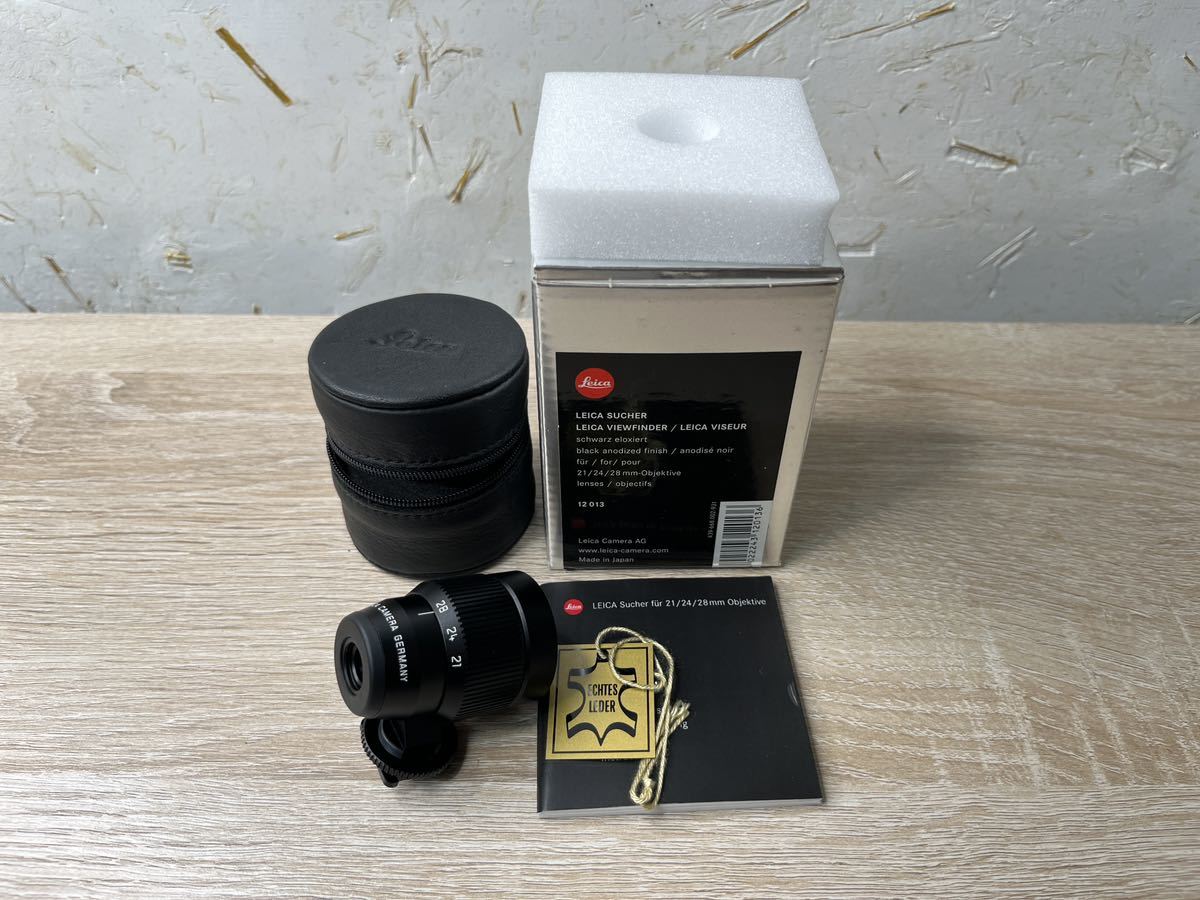 公式の Finder 21-24-28mm 12013 【元箱付き】Leica ライカ 切り替え