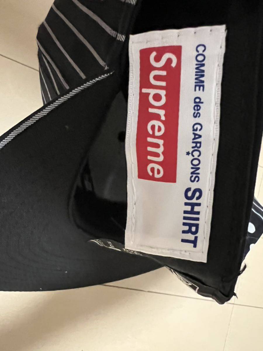 新品未使用 14ss Supreme COMME des GARCONS BOX LOGO NEW ERA BLACK 7