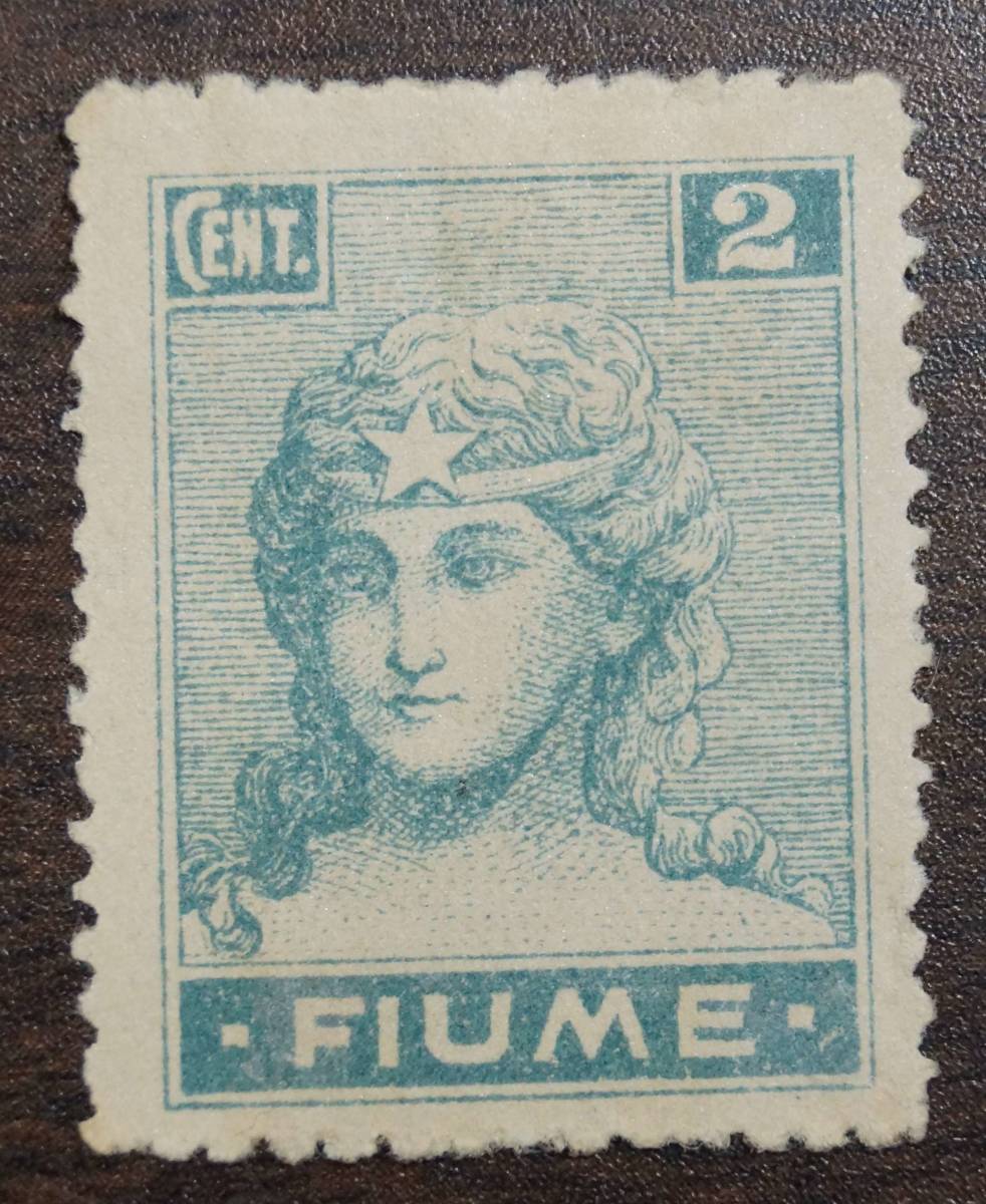 【寂】FIUME 5セント(2枚) 3セント(1枚) 2セント(1枚) 切手 4種 s50725_画像4