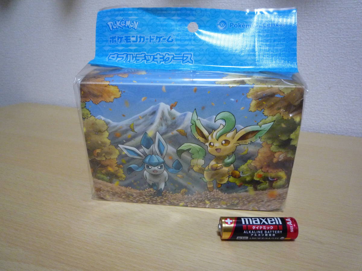 新品 リーフィア グレイシア ポケモンカードゲーム ダブルデッキケース ポケカ サプライ イーブイ進化系 ブイズ イーブイヒーローズ_画像1