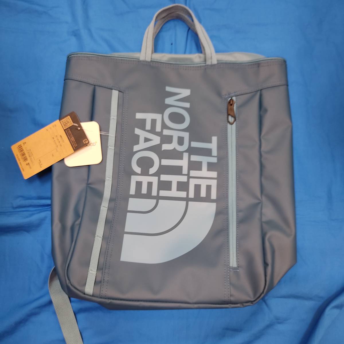  unused tag attaching North Face HTE NORTH FACE North Face rucksack rucksack 19 liter light blue 2WAY