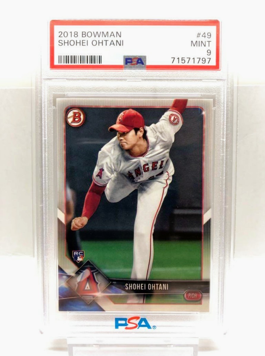 PSA 鑑定済】大谷翔平 ルーキー topps 2018 Bowman RC #49 SHOHEI