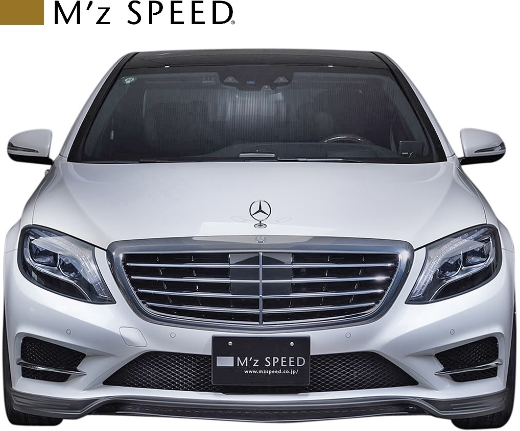 【M’s】W222 BENZ S400h S550 前期 AMGライン (2013/10-2017/7) M'z SPEED ルーフスポイラー FRP エムズスピード エアロ 6671-7112_画像3