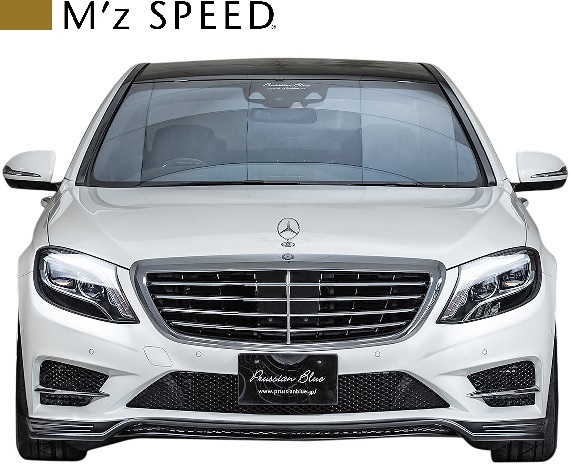 【M’s】W222 BENZ S300h 前期 AMGライン (2013/10-2017/7) M'z SPEED ルーフスポイラー エムズスピード エアロ パーツ 6671-7112_画像3