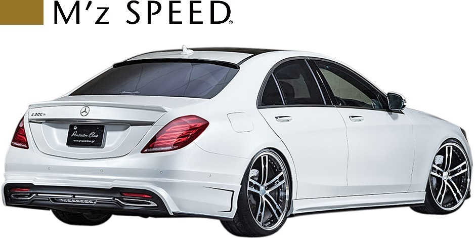 【M’s】W222 BENZ S300h 前期 AMGライン (2013/10-2017/7) M'z SPEED ルーフスポイラー エムズスピード エアロ パーツ 6671-7112_画像6