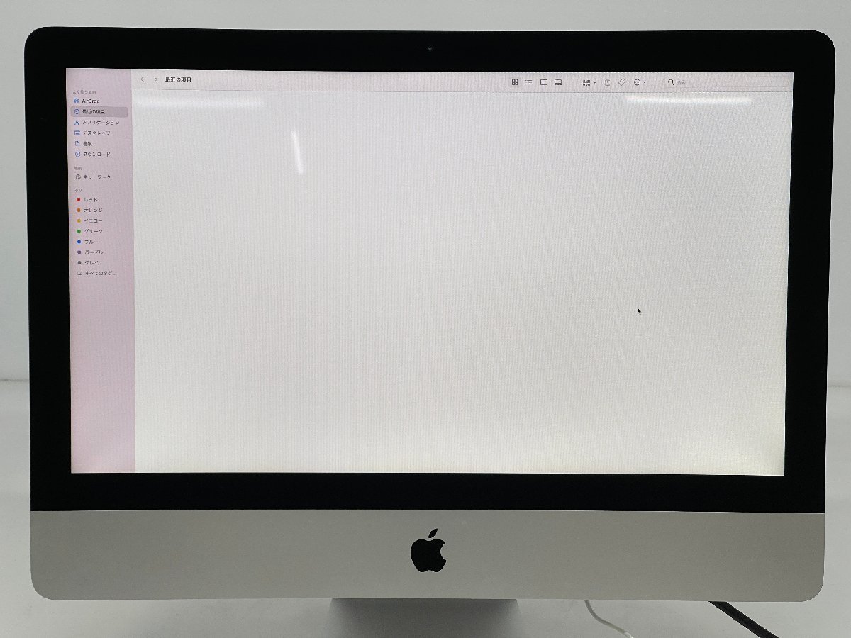☆Apple iMac (21.5-inch,Late 2015)☆Core i5-5250U @1.60GHz/8GB/1TB